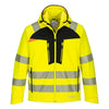 Portwest DX4 Class 3 Hooded Softshell Jacket with Reflective Trim - Gorvex.com
