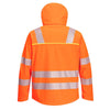 Portwest DX4 Class 3 Hooded Softshell Jacket with Reflective Trim - Gorvex.com
