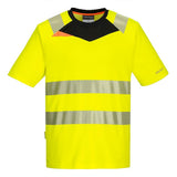 Portwest DX4 Hi - Vis Class 2 Premium Cooling Short Sleeve T-Shirt - Gorvex.com