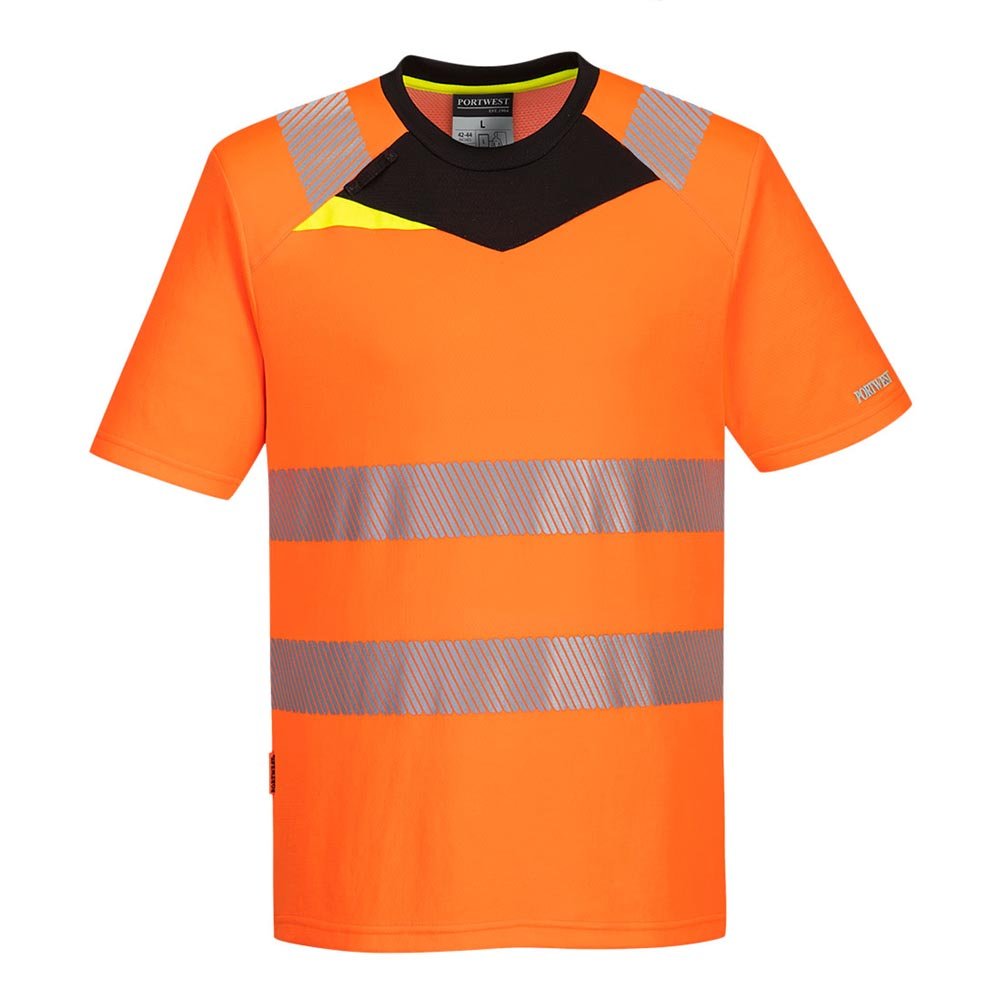 Portwest DX4 Hi - Vis Class 2 Premium Cooling Short Sleeve T-Shirt - Gorvex.com