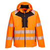 Portwest DX4 Hi - Vis Class 3 Waterproof Rain Jacket + HiVisTex Pro Tape - Gorvex.com