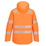 Portwest DX4 Hi - Vis Waterproof Winter Jacket with Heat Applied Tape - Gorvex.com