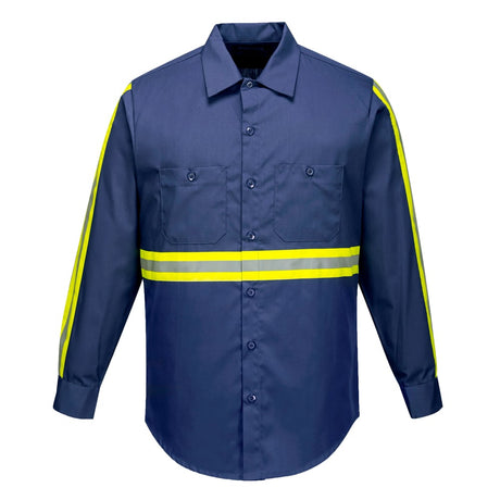 Portwest F125 Iona Long - Sleeved Xtra Shirt with Adjustable Cuffs - Gorvex.com