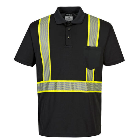 Portwest F140 Iona Plus Short Sleeved Polo Shirt with Side Vents - Gorvex.com