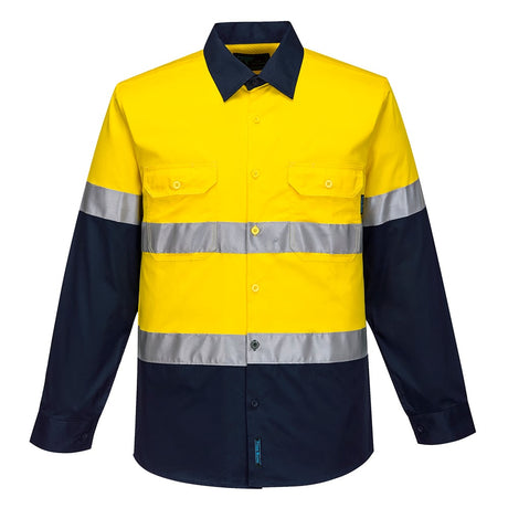 Portwest F145 Iona Enhanced Visibility Two - Tone Shirt - Gorvex.com