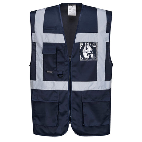 Portwest F476 Iona Executive Vest with Dual ID Holder - Gorvex.com