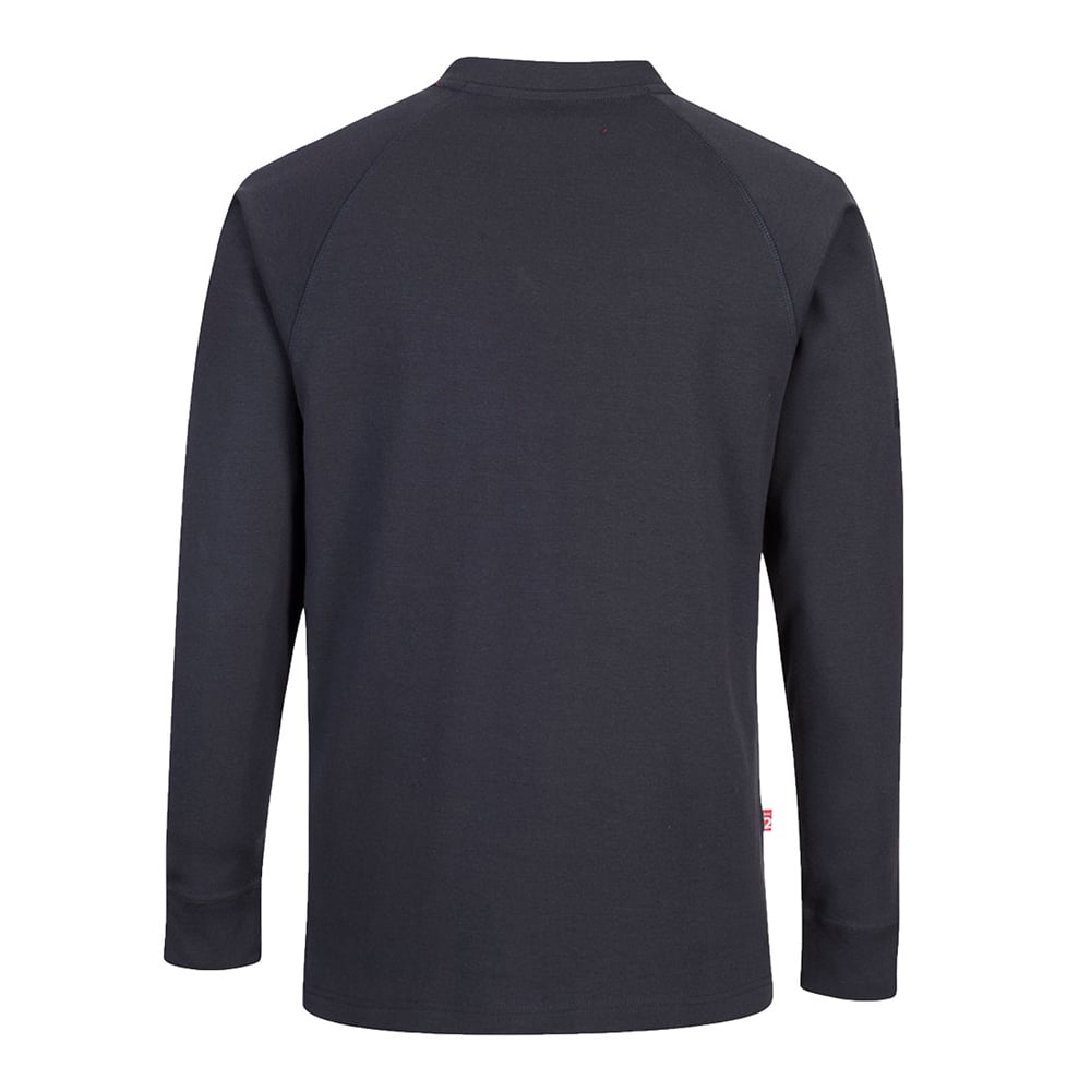 Portwest FR33 Anti - Static Crew Neck T-Shirt with 2 Pockets - Gorvex.com