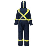 Portwest FR514 BizFlame™ Insulated FR Coverall with X - Back Contrast Tape - Gorvex.com