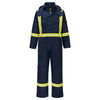 Portwest FR514 BizFlame™ Insulated FR Coverall with X - Back Contrast Tape - Gorvex.com
