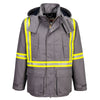 Portwest FR610 Bizflame™ FR Insulated Parka with X - Back Contrast Tape - Gorvex.com