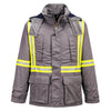 Portwest FR612 FR Insulated Winter Parka with X - Back Contrast Tape - Gorvex.com