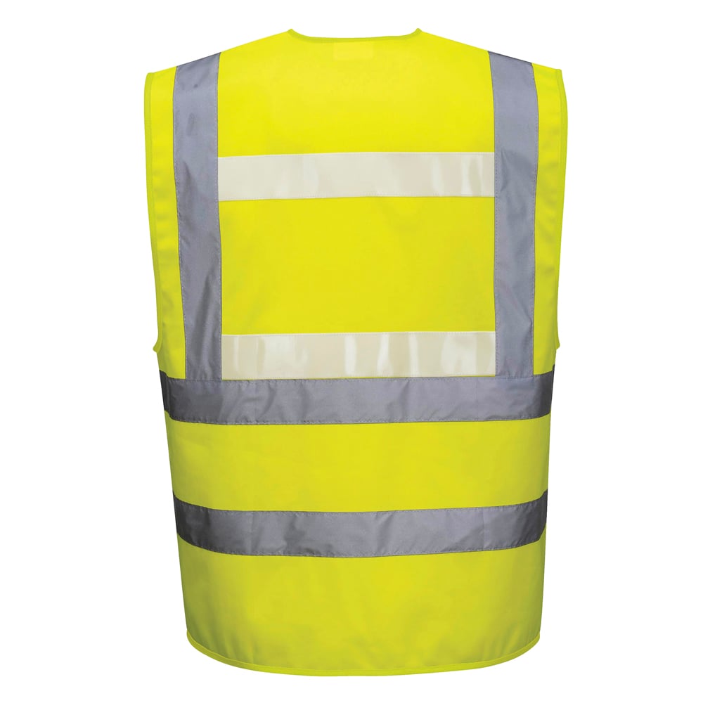 Portwest G470 Glowtex Hi Vis Triple Tech Vest with Hook & Loop Closure - Gorvex.com