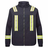 Portwest IOS324 Reflective FR Full Zip Fleece Jacket with Slash Pockets - Gorvex.com