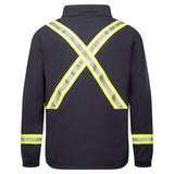 Portwest IOS324 Reflective FR Full Zip Fleece Jacket with Slash Pockets - Gorvex.com