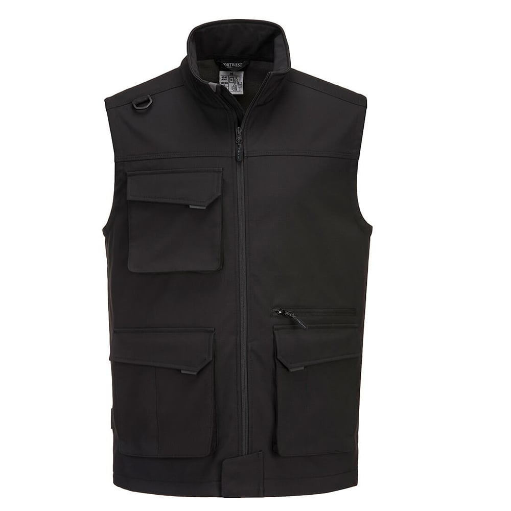 Portwest KX363 KX3 3 Layer Softshell Gilet with Reflective Piping - Gorvex.com