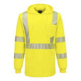 Portwest L042 Hi - Vis Lightweight Hooded Long Sleeve T-Shirt - Gorvex.com