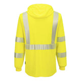Portwest L042 Hi - Vis Lightweight Hooded Long Sleeve T-Shirt - Gorvex.com