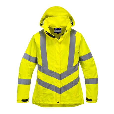 Portwest LW70 Ladies Hi Vis Breathable Jacket with Side Draw Cord - Gorvex.com