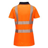 Portwest LW72 Women's Hi Vis Pro Polo Shirt with Contrast Collar - Gorvex.com