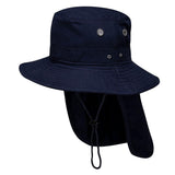 Portwest MC601 Wide Brim Hat with Legionnaires Flap and Neck Strap - Gorvex.com
