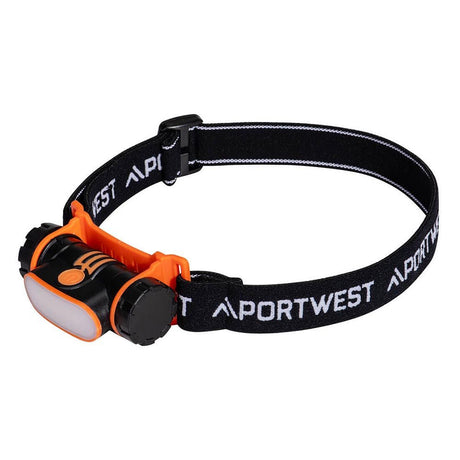Portwest PA70 USB Rechargeable LED Head Lamp with Tilt Control - Gorvex.com