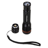 Portwest PA75 USB Rechargeable Flashlight with Twistable Lens System - Gorvex.com