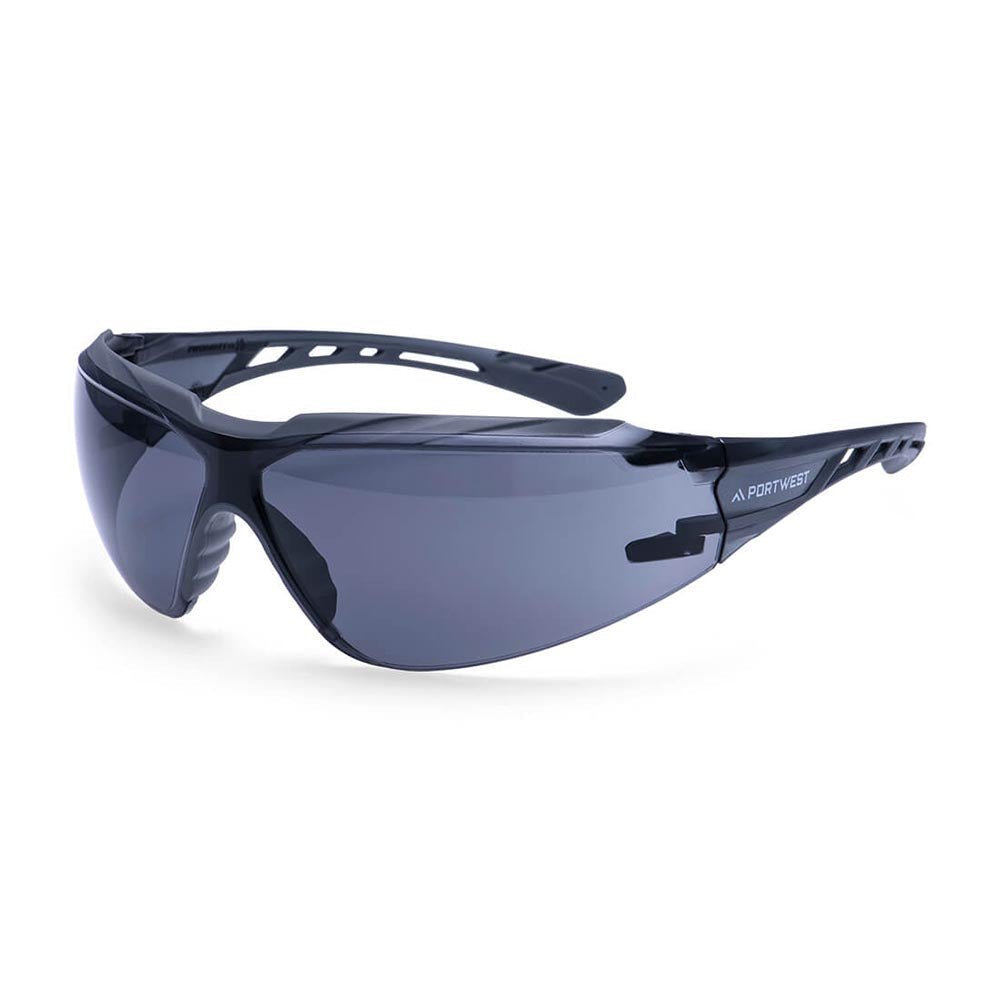 Portwest PS10 Dynamic Safety Glasses with Rubber Temple Tips - Gorvex.com