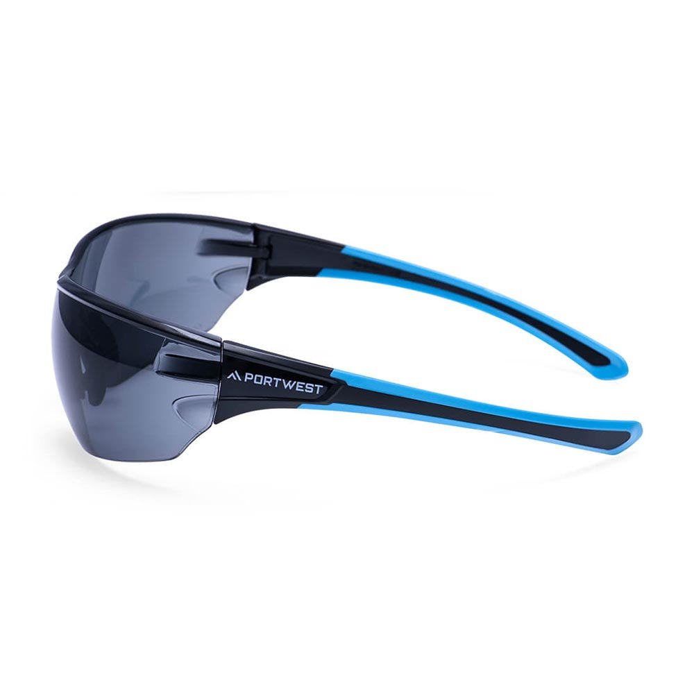 Portwest PS19 Essential Safety Glasses with Brow Guard - Gorvex.com