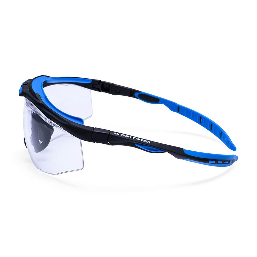 Portwest PS23 Peak Dual Color Frame Safety Glasses - Gorvex.com