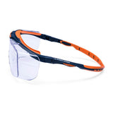 Portwest PS24 Peak OTG Safety Glasses with Inclinable Arms - Gorvex.com