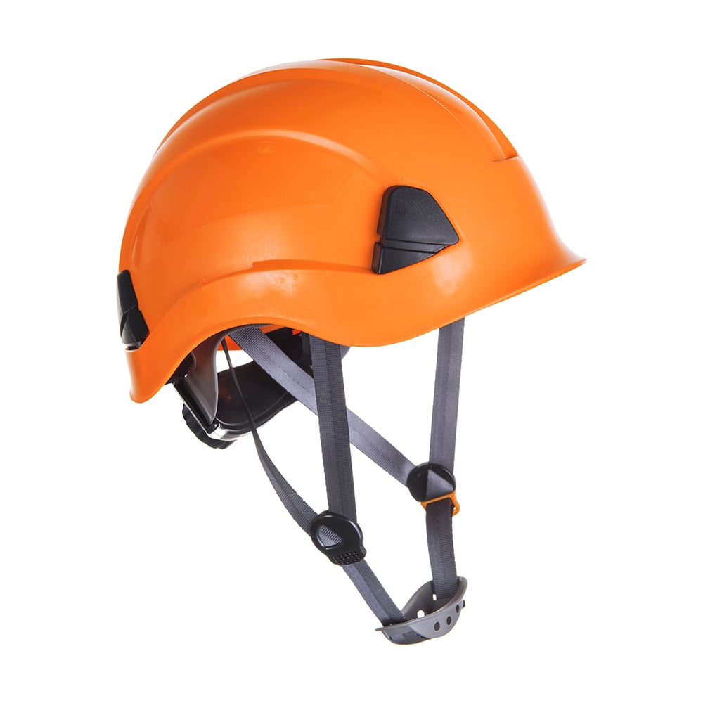 Portwest PS53 Height Endurance Peakless Hi Vis 4 Pt Ratchet Hard Hat - Gorvex.com