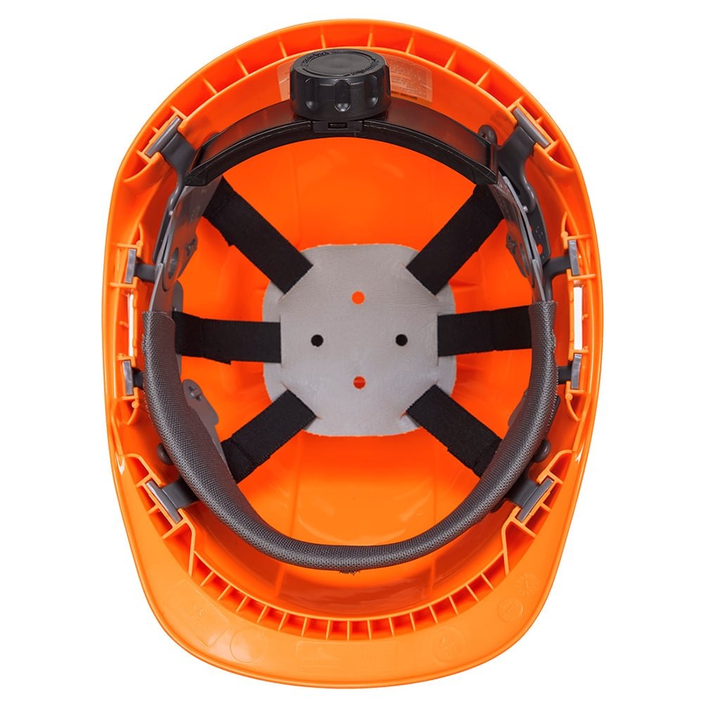 Portwest PS54 Endurance Plus Hard Hat with 6 Pt Textile Suspension - Gorvex.com