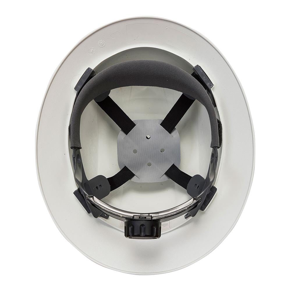Portwest PS56 Premier Full Brim Hard Hat with 4 Pt. Textile Suspension - Gorvex.com