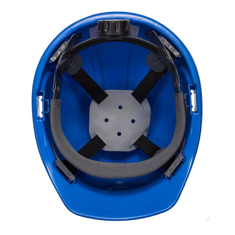 Portwest PW01 Safety PRO Cap Style Hard Hat with 4 Pt Textile Harness - Gorvex.com