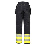 Portwest PW307 PW3 Hi - Vis Work Pant with Zip - Off Holster Pockets - Gorvex.com