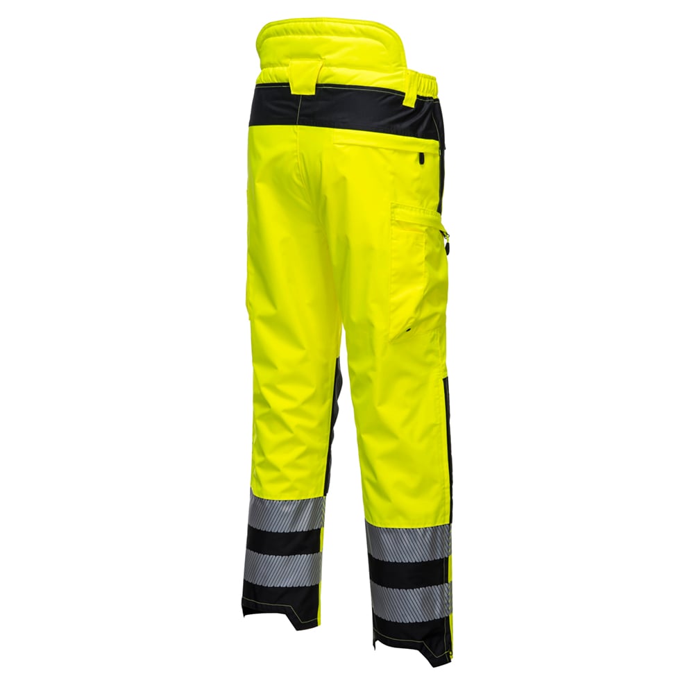 Portwest PW342 Class E Hi Vis Extreme pants , HiVisTex Segment Tape - Gorvex.com