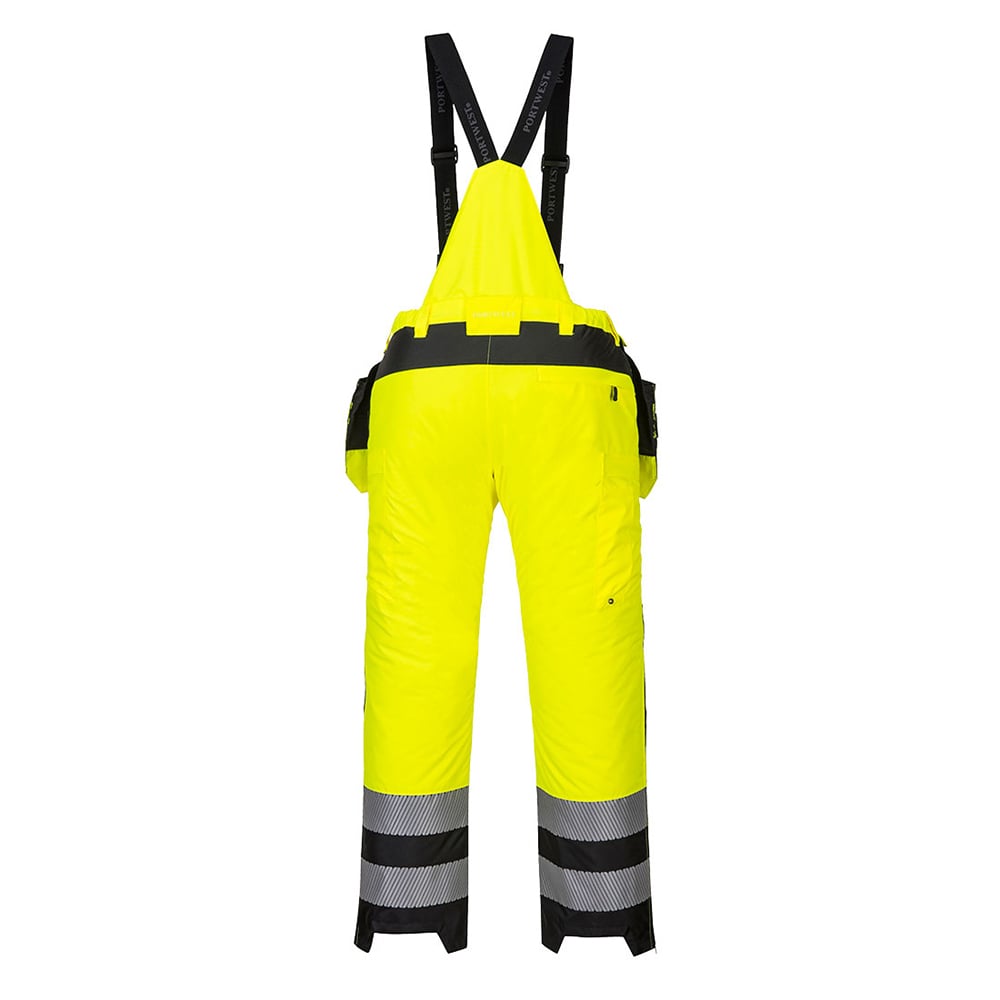 Portwest PW351 PW3 Hi - Vis Winter Pant with Zip Off Holster Pockets - Gorvex.com