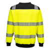 Portwest PW379 PW3 Class 3 Hi - Vis Sweatshirt with Segmented Tape - Gorvex.com