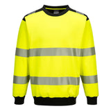 Portwest PW379 PW3 Class 3 Hi - Vis Sweatshirt with Segmented Tape - Gorvex.com