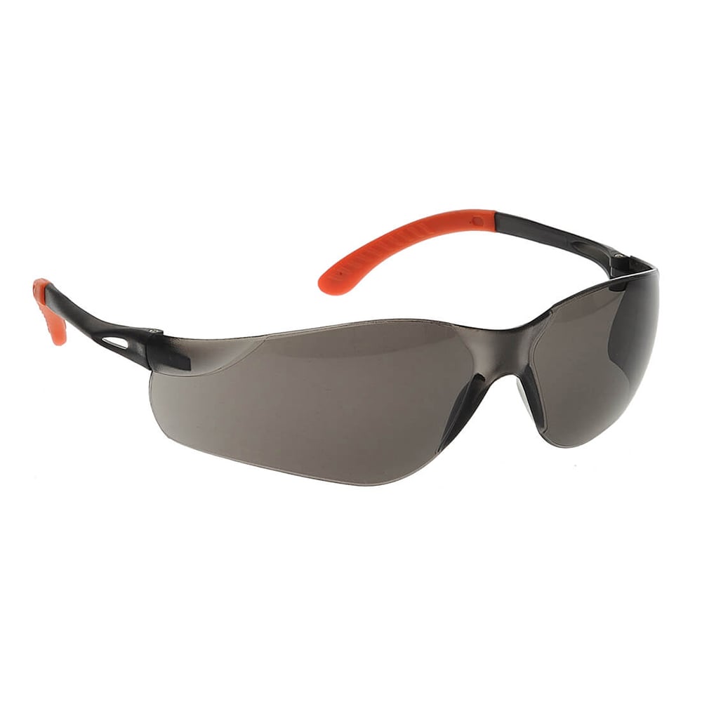 Portwest PW38 Pan View Safety Glasses with Slim Side Arms, 1 pair - Gorvex.com