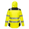 Portwest PW382 PW3 Women's Hi - Vis Winter Jacket with Detachable Hood - Gorvex.com