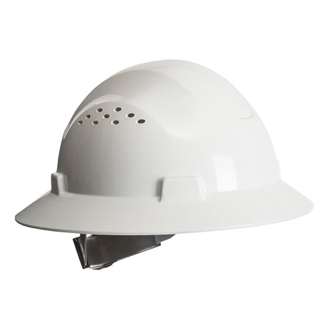 Portwest PW52 Full Brim Future 4 Pt. Ratchet Vented Hard Hat - Gorvex.com