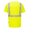 Portwest S198 Hi - Vis Pocketless Short Sleeve T-Shirt - Gorvex.com