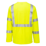Portwest S199 Hi - Vis Pocketless Long Sleeve T-Shirt - Gorvex.com