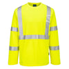 Portwest S199 Hi - Vis Pocketless Long Sleeve T-Shirt - Gorvex.com