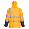 Portwest S362 Hi Vis 3 - in - 1 Contrast Jacket with Packaway Hood - Gorvex.com