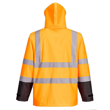 Portwest S362 Hi Vis 3 - in - 1 Contrast Jacket with Packaway Hood - Gorvex.com