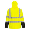 Portwest S362 Hi Vis 3 - in - 1 Contrast Jacket with Packaway Hood - Gorvex.com