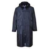 Portwest S438 Classic Hooded Raincoat with Packaway Hood - Gorvex.com