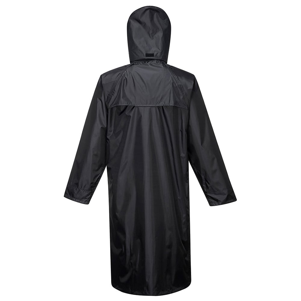 Portwest S438 Classic Hooded Raincoat with Packaway Hood - Gorvex.com